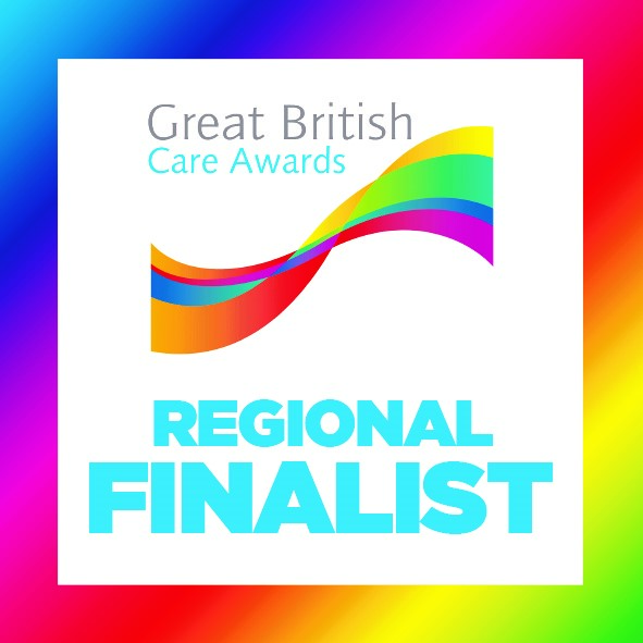 Great British Care Awards Regional Finalist badge