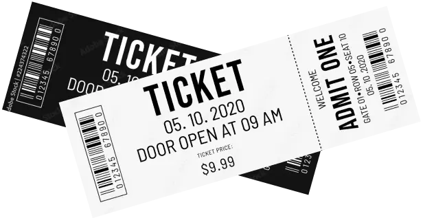 Two event tickets